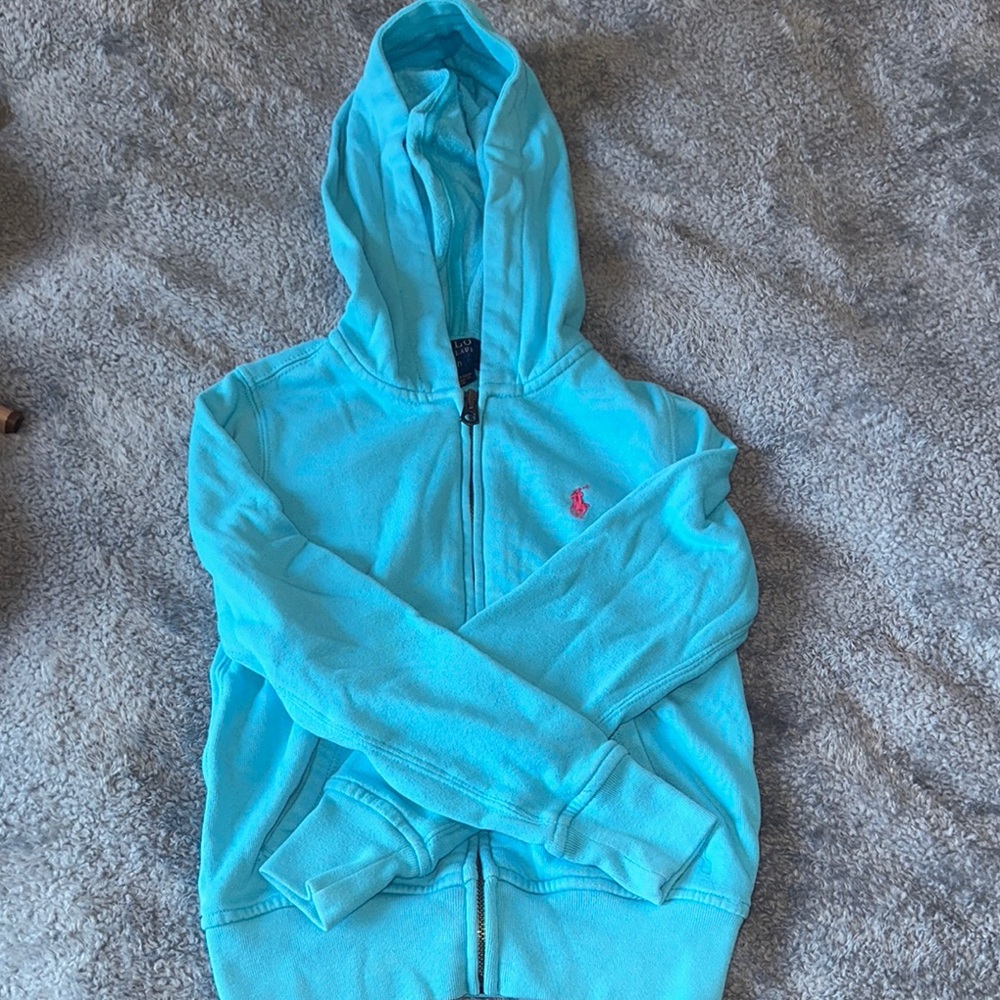 Polo by Ralph Lauren Kids Blue Hoodie
